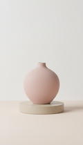 Porcelain Vase With Blush Motif